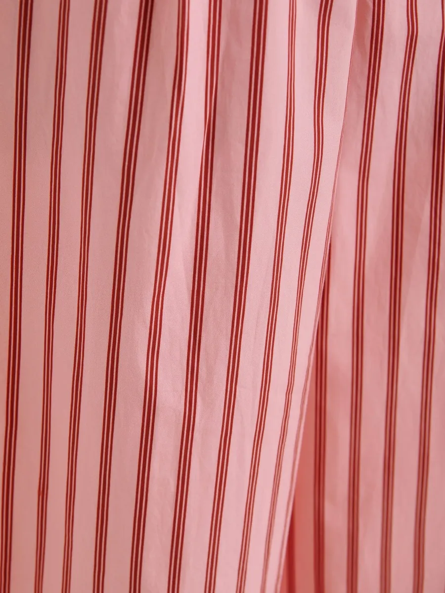 striped drawstring-waist trousers 11