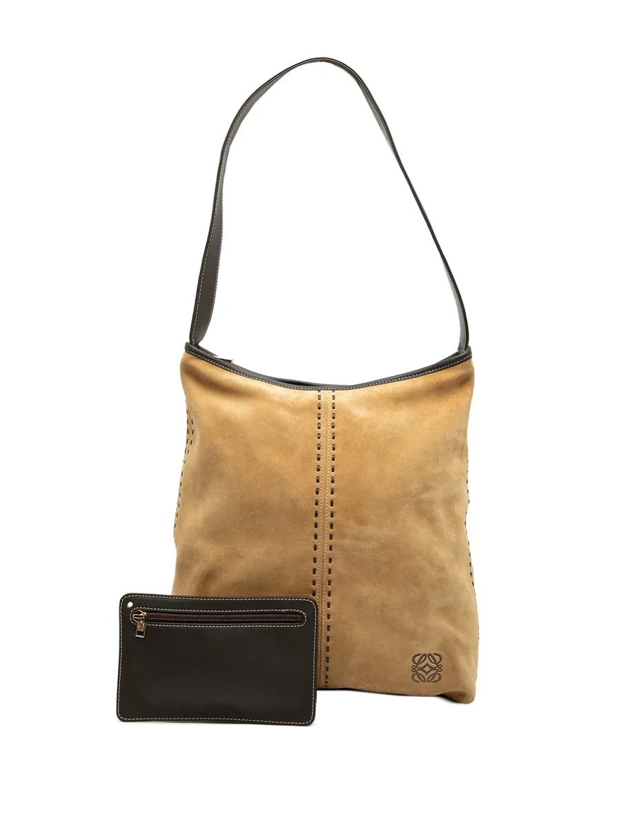 2000-2026 Suede Anagram shoulder bag 13