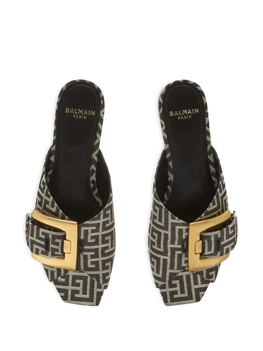 Anthem monogram-pattern sandals 8