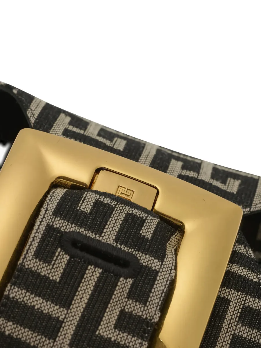 Anthem monogram-pattern sandals 11