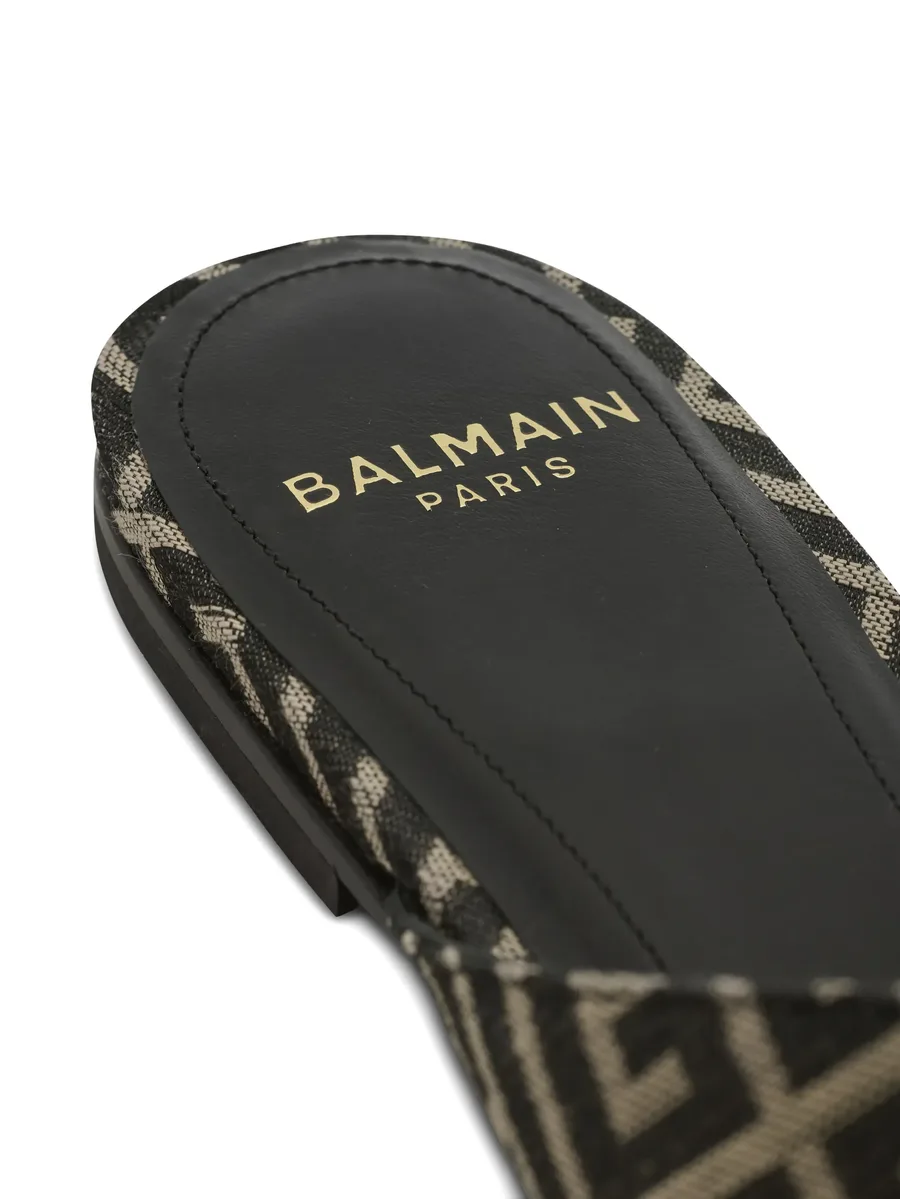 Anthem monogram-pattern sandals 14