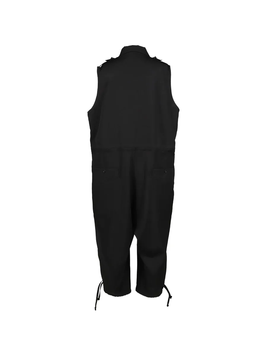 epaulette-detail wool jumpsuit 2