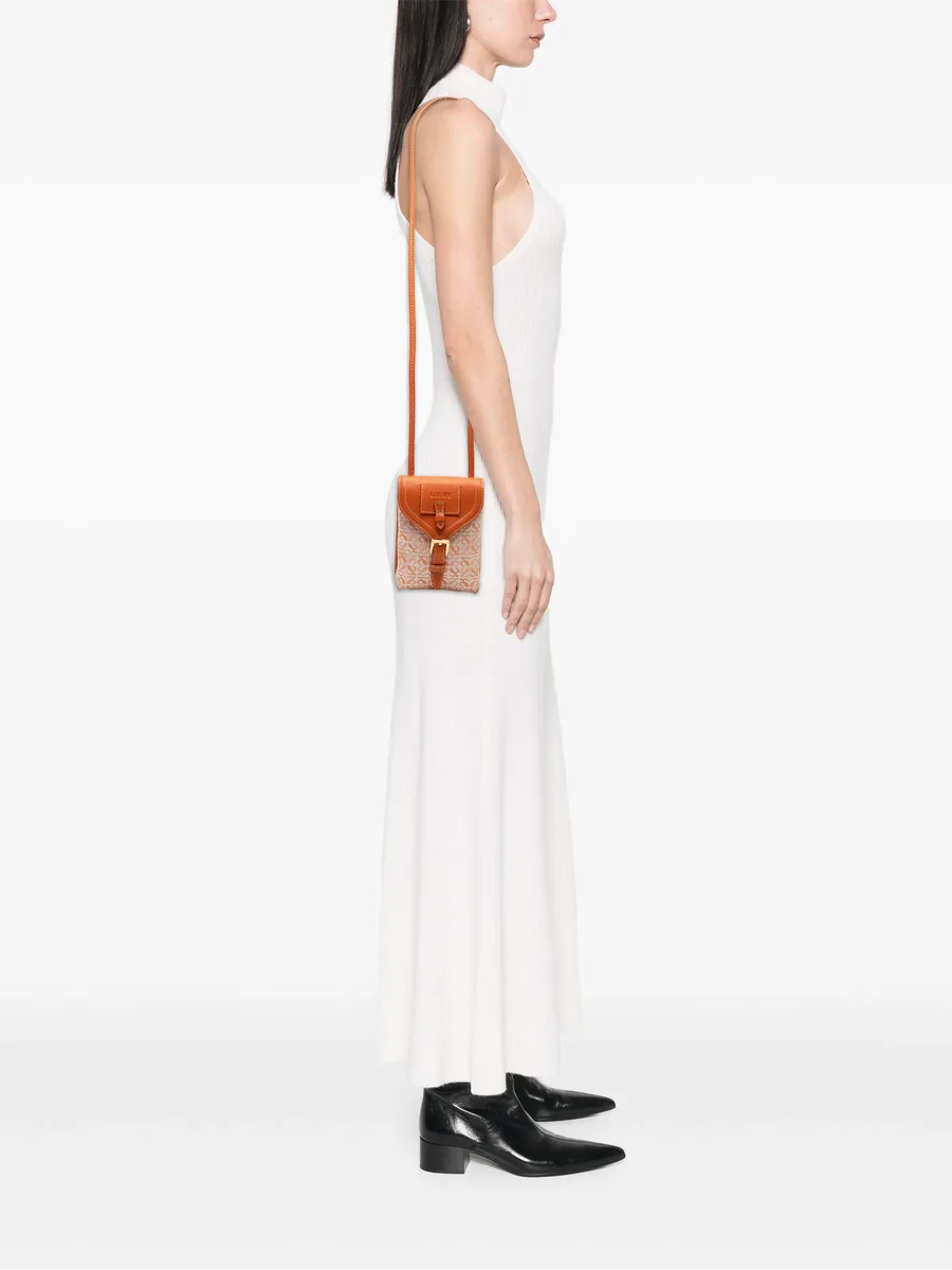 1990-2000 Mini Anagram Canvas crossbody bag 3