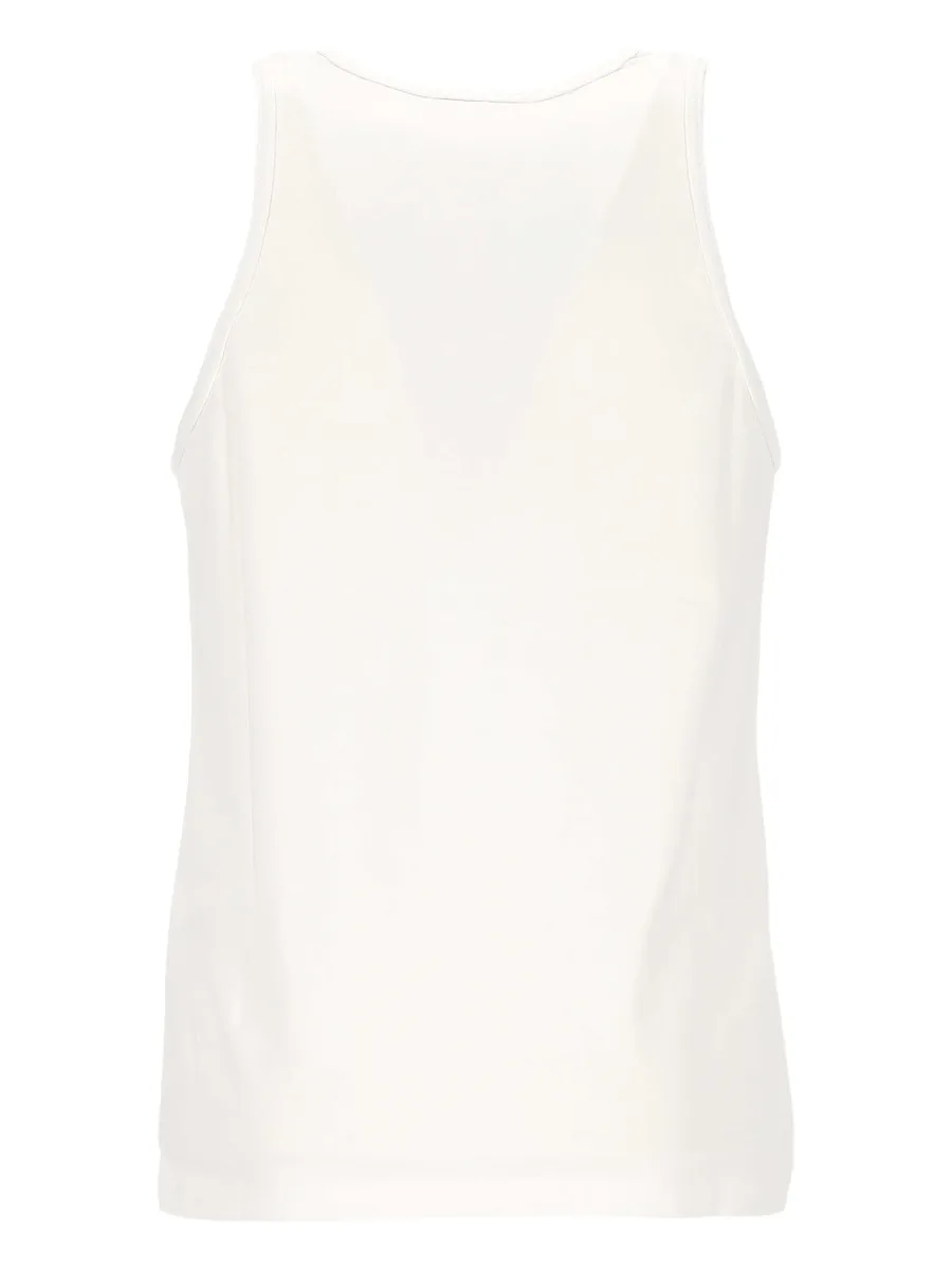 logo-print tank top 4