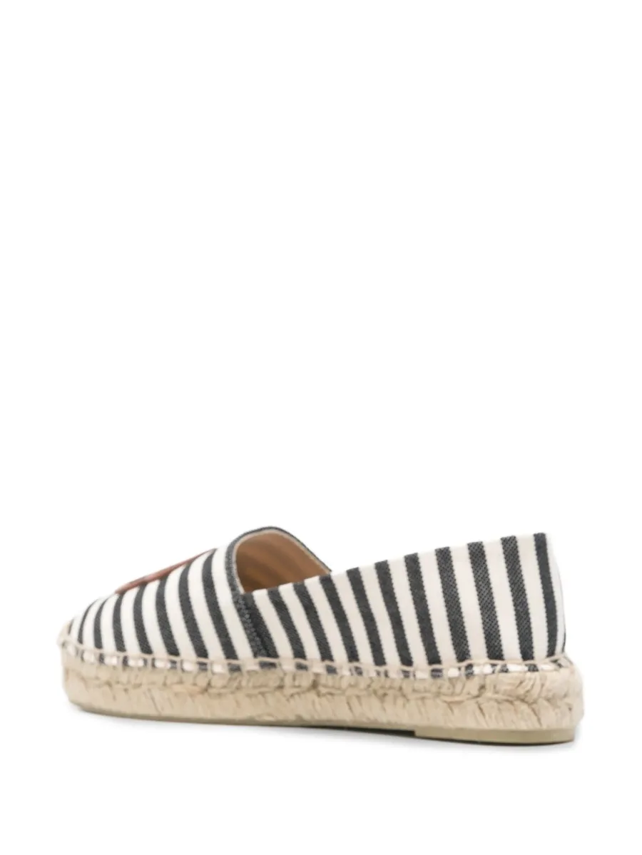 Paloma striped logo espadrilles 5