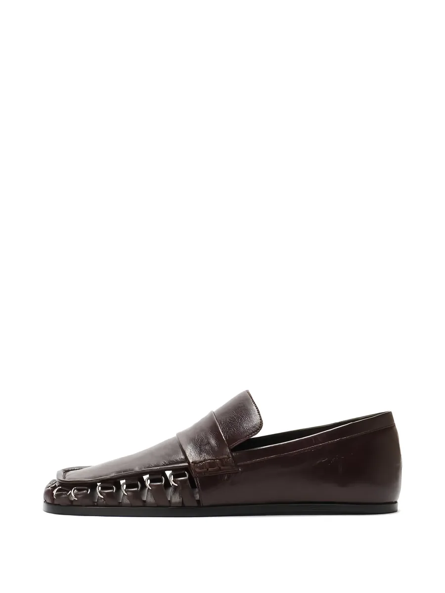 square.-toe loafers 2