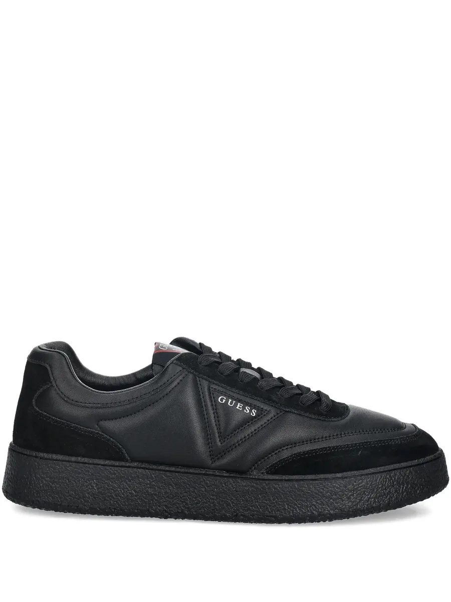 Wimoh panelled lace-up sneakers 1