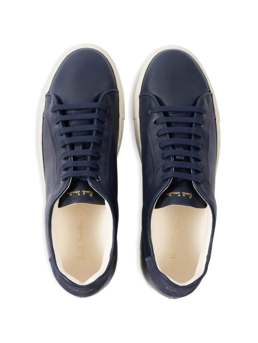 suede panel sneakers 5