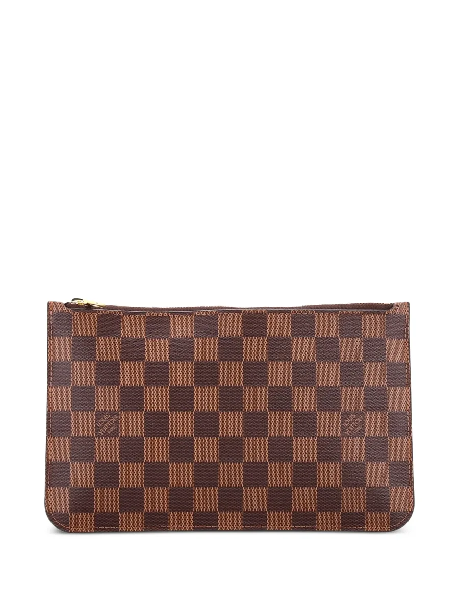 клатч Neverfull Pochette Damier Large 2