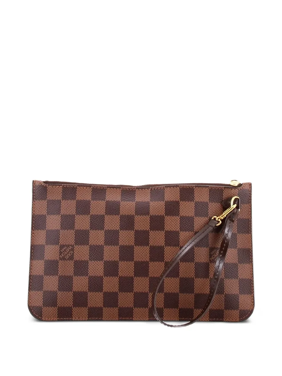 клатч Neverfull Pochette Damier Large 3