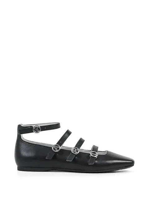 Konnie strappy ballet flats
