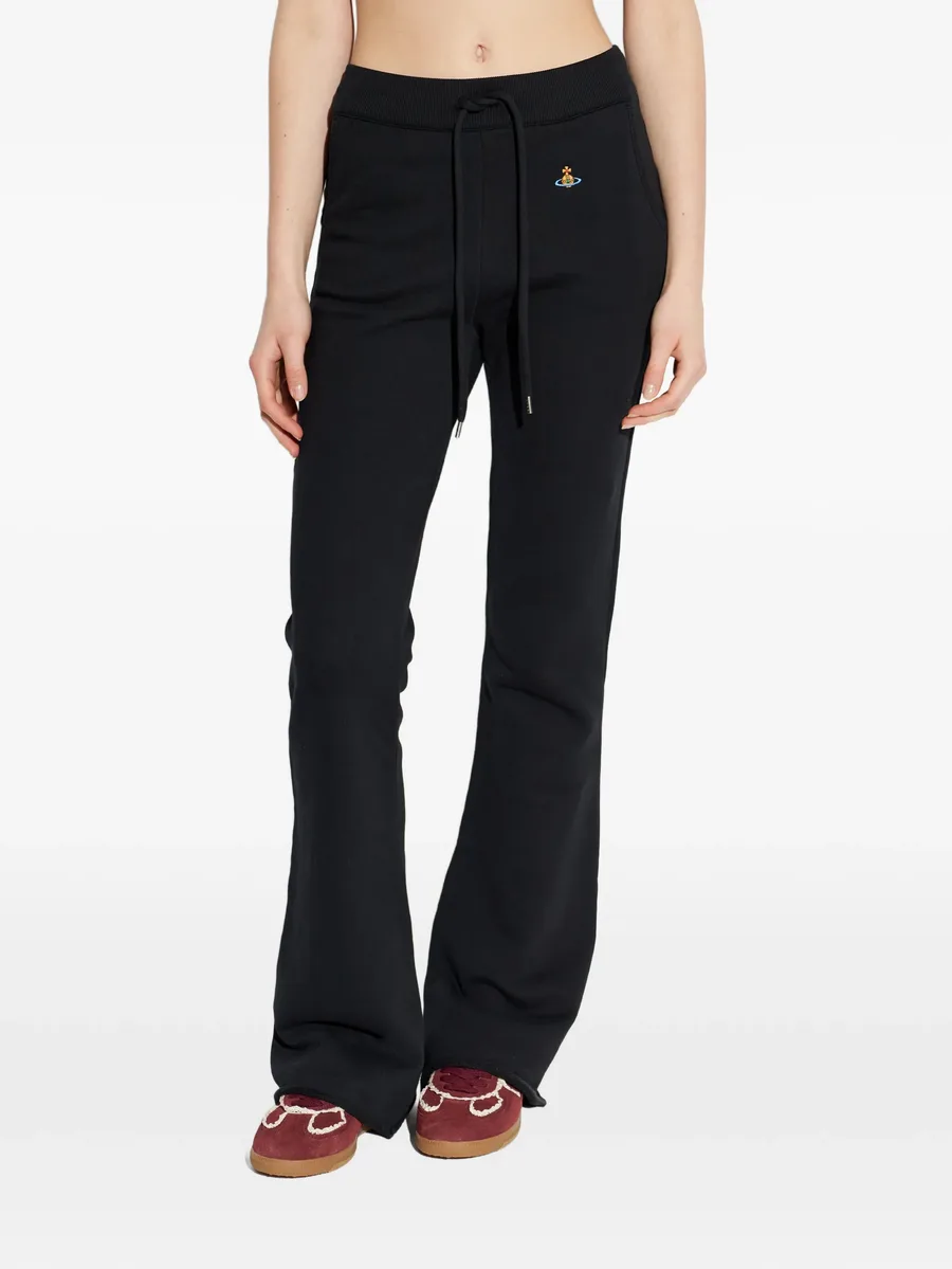 logo drawstring track pants 5