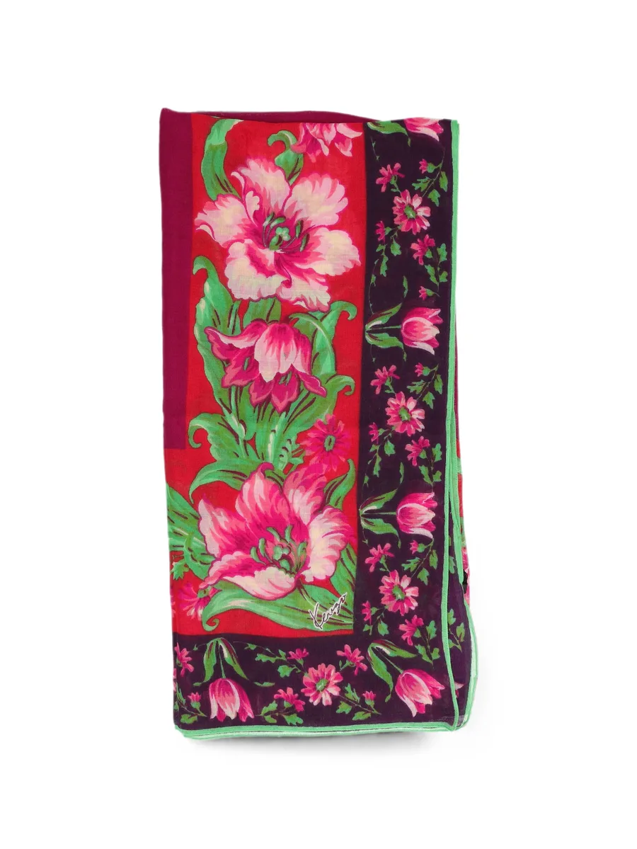 floral-print scarf 6
