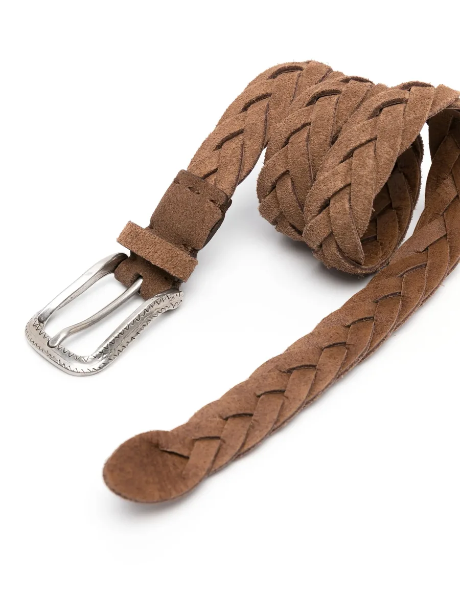braided leather belt 2
