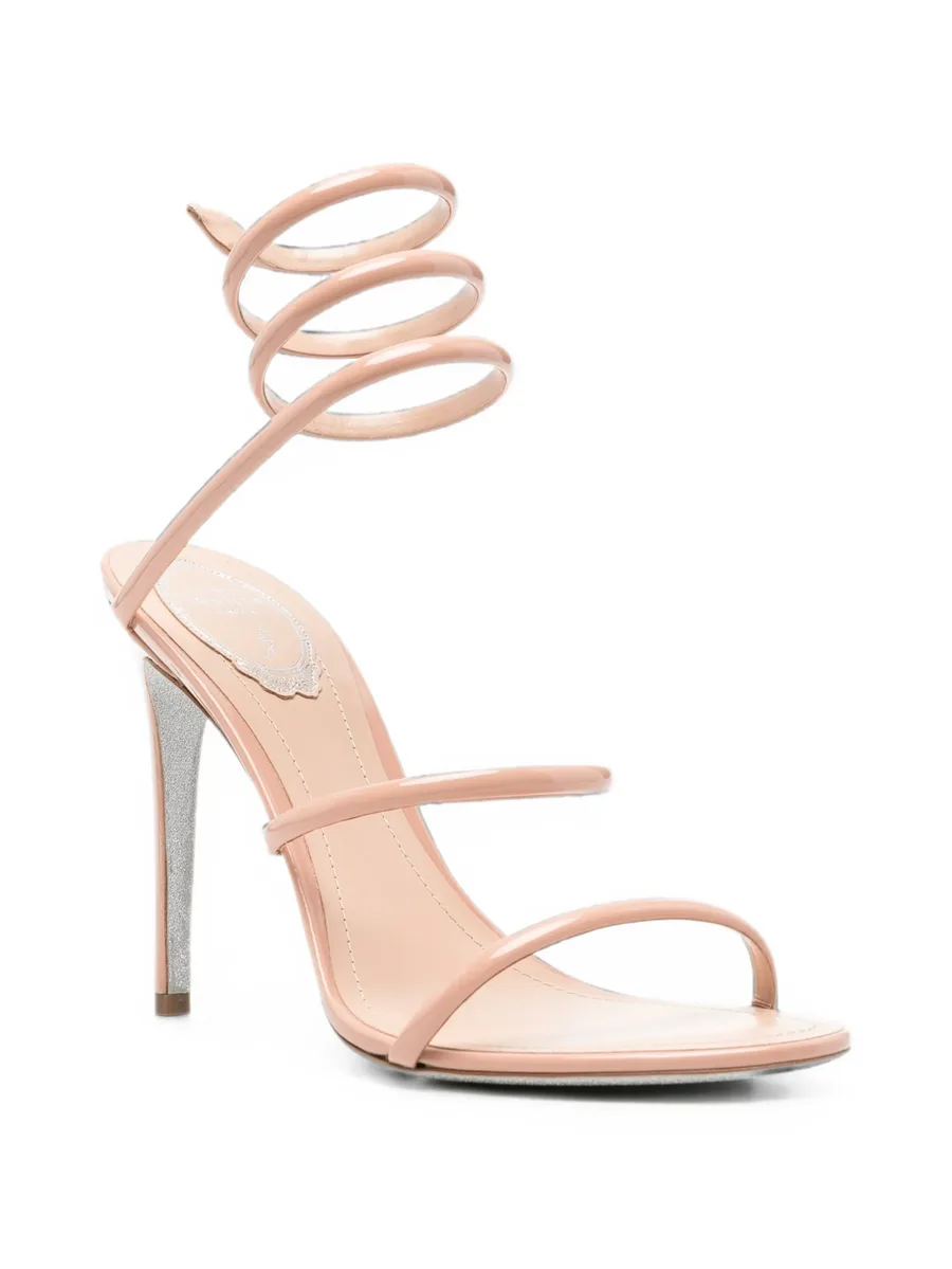 Cleo patent-leather sandals 2