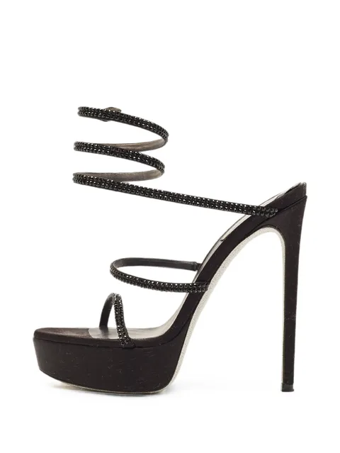 Cleo crystal-embellished sandals