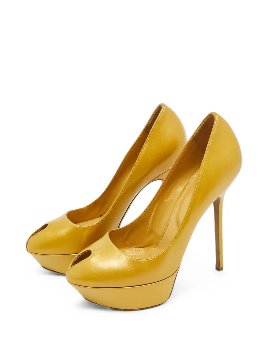 peep-toe heeled pumps 9