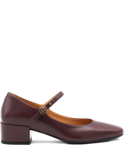 35mm Mary Jane block-heel pumps