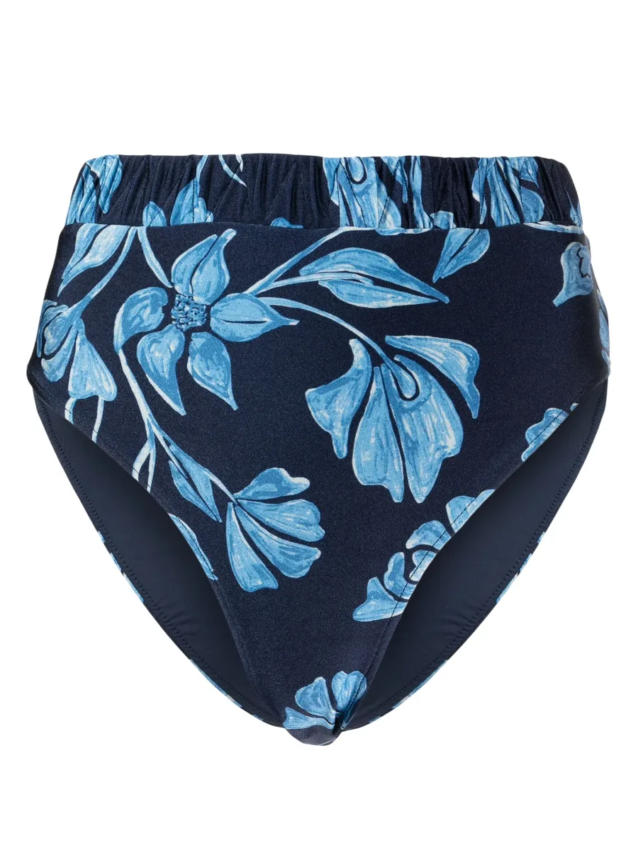 Nightflower floral-print bikini briefs 1