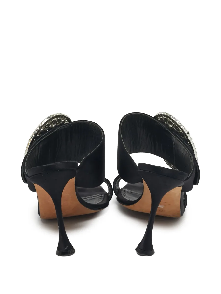 Fibiona crystal-embellished sandals 6