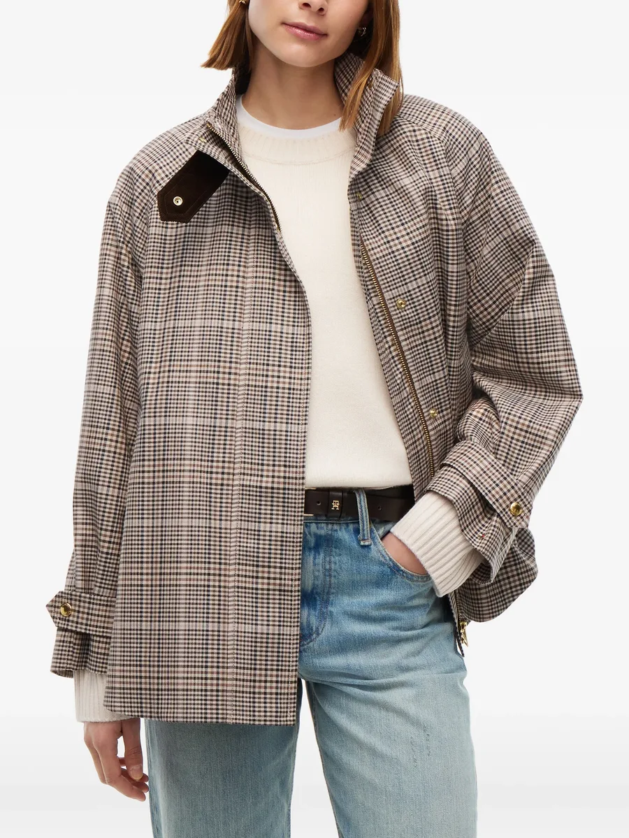 check-pattern storm-flap jacket 3
