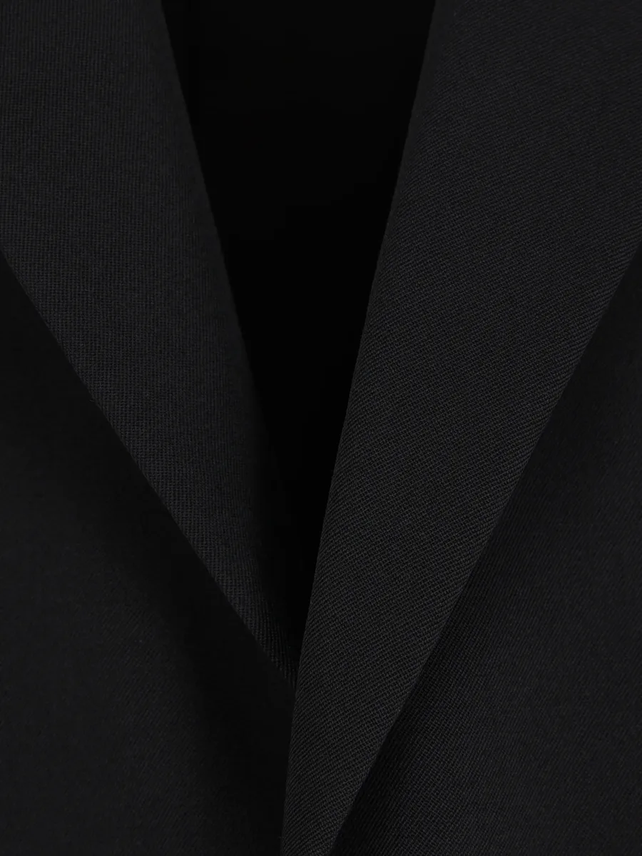 wool zip-detail notch-lapel jacket 3