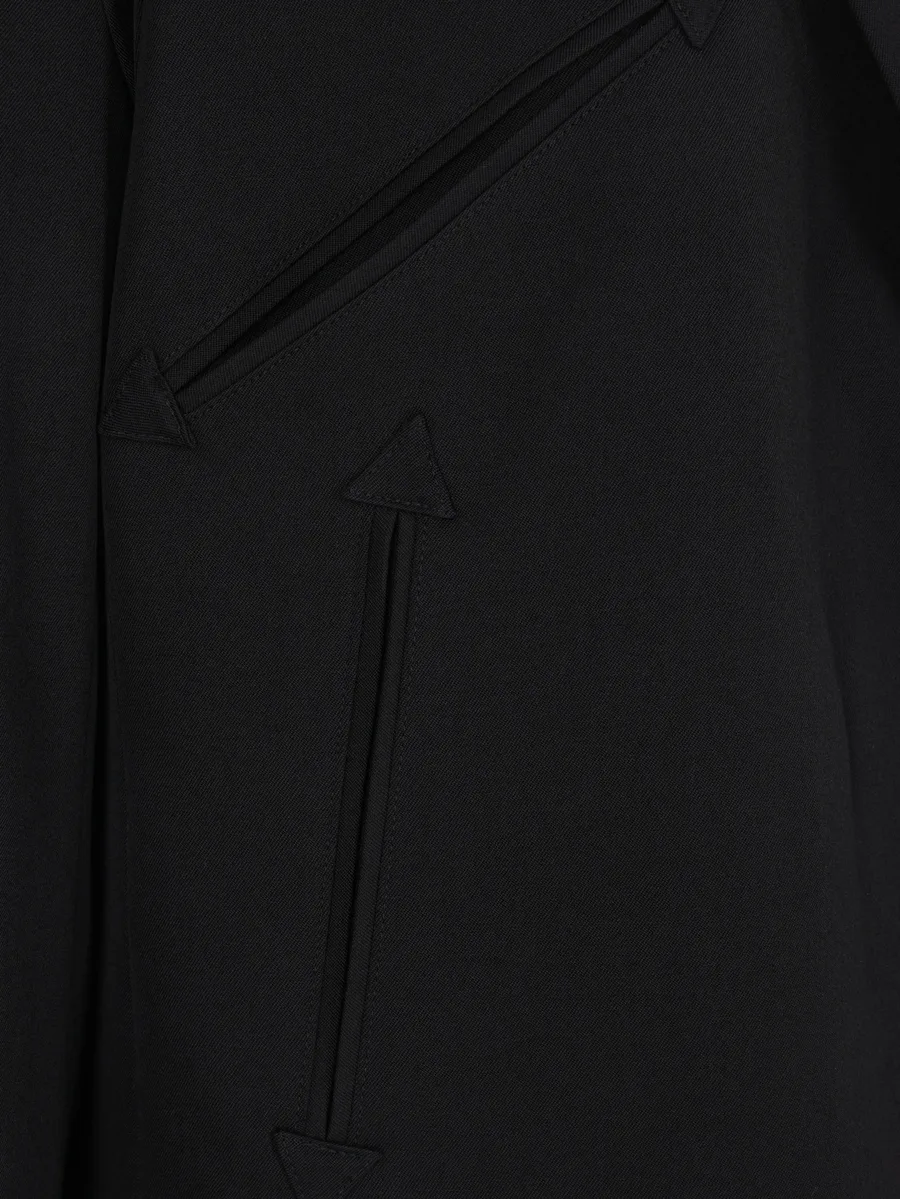 wool zip-detail notch-lapel jacket 4