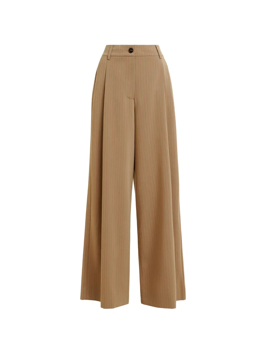 брюки Josha в тонкую полоску 1