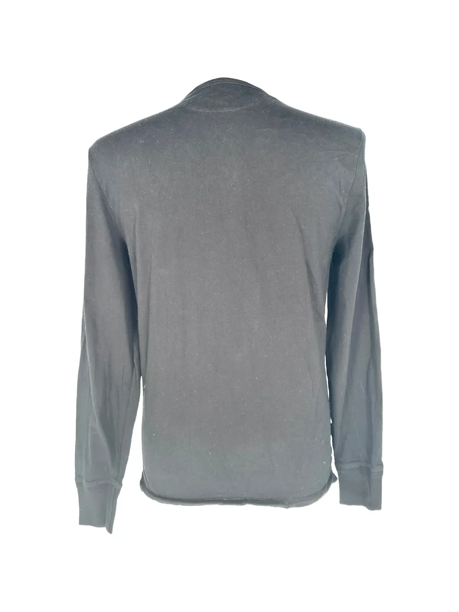 Henley long-sleeve T-shirt 2