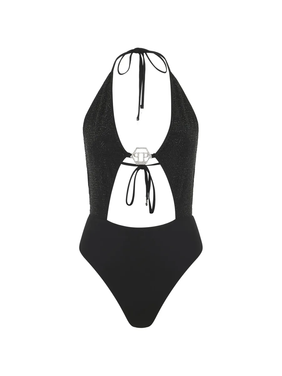 monokini monogram strass 2