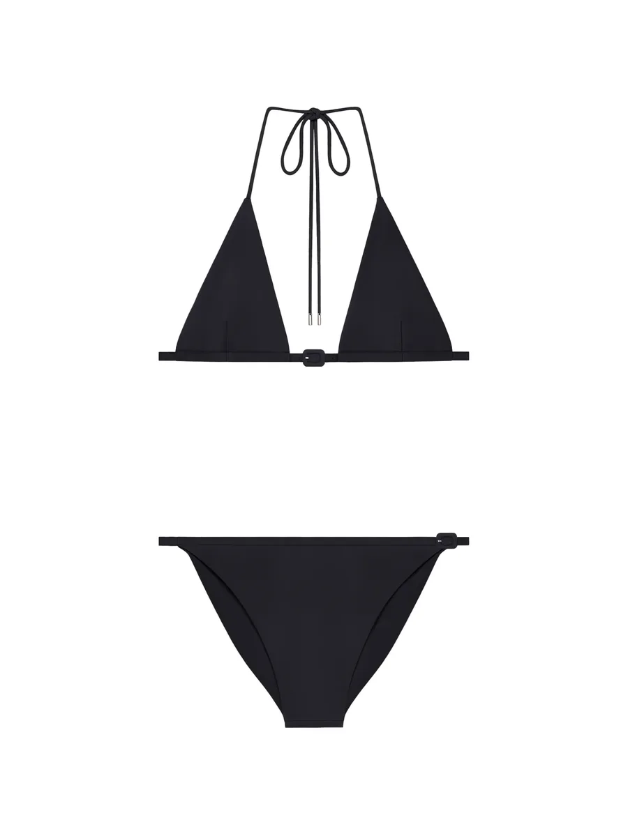 buckle-detail bikini 1