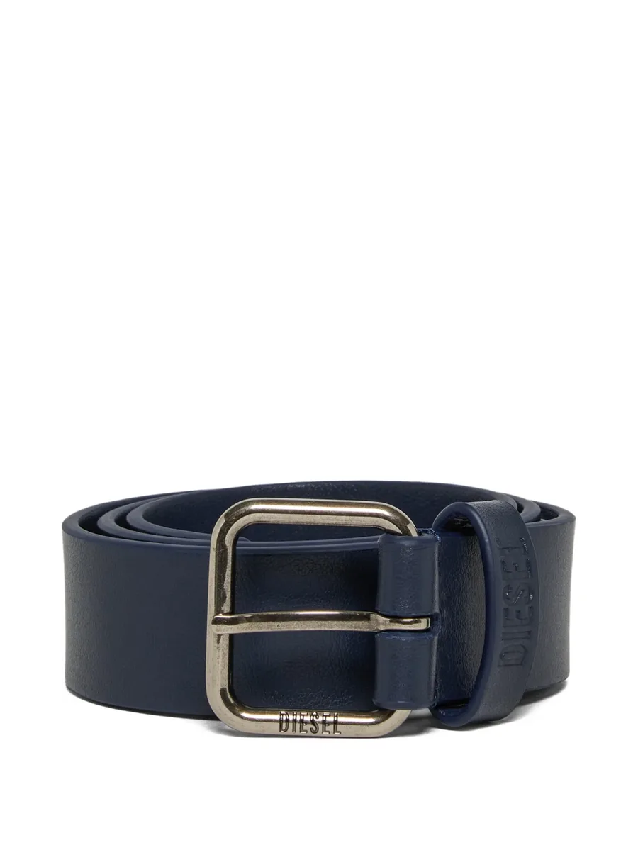 embossed logo belt 1