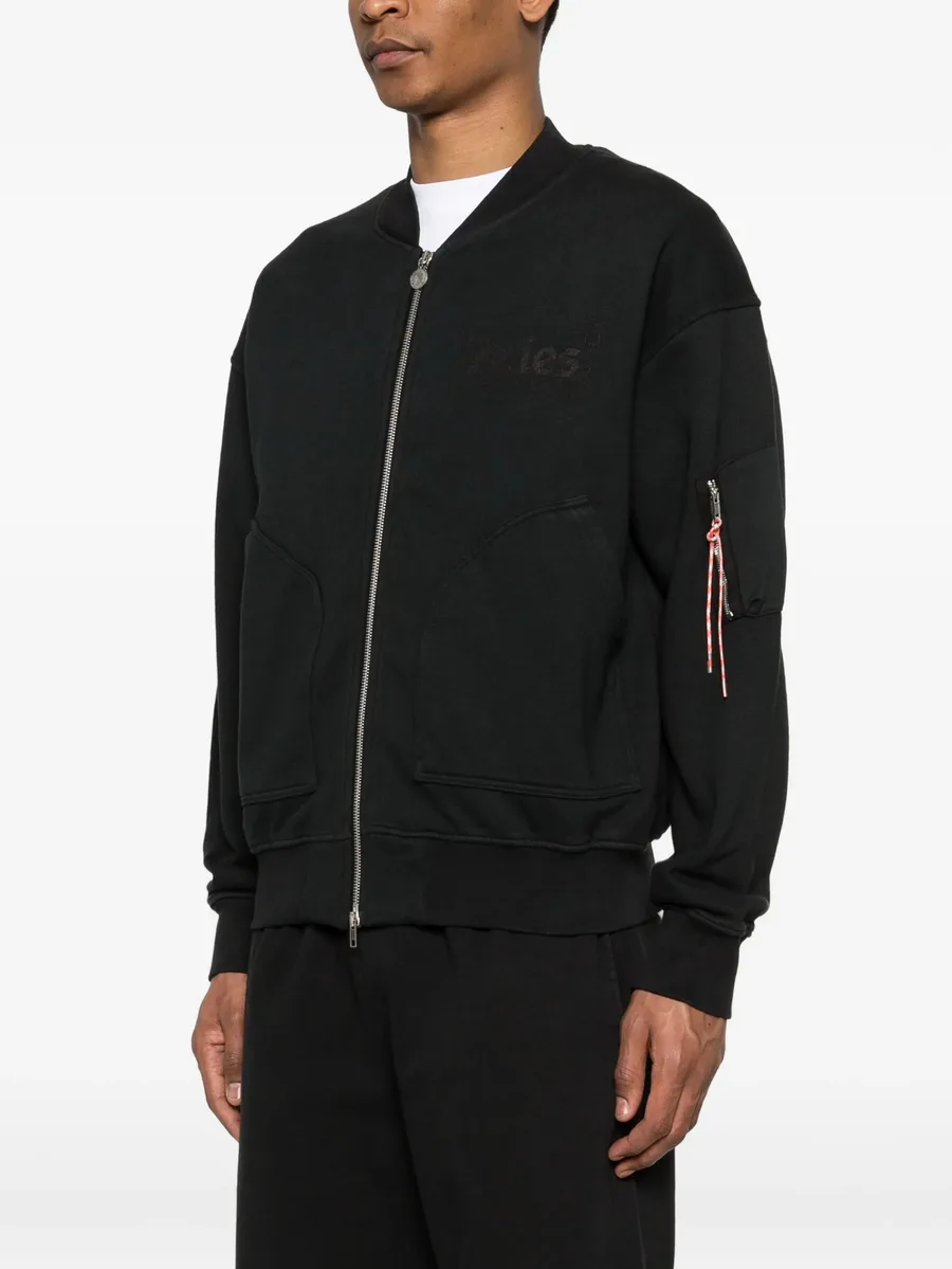 Temple faded bomber jacket 5