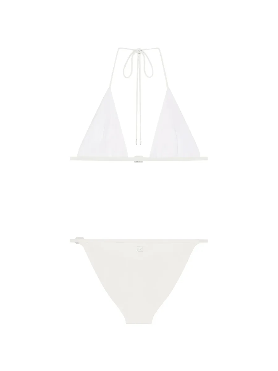 buckle-detail bikini set 8