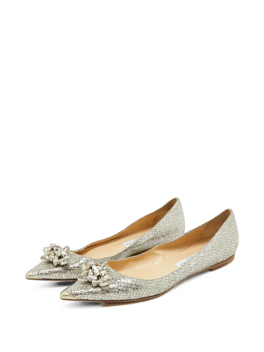 crystal-embellished ballet flats 2