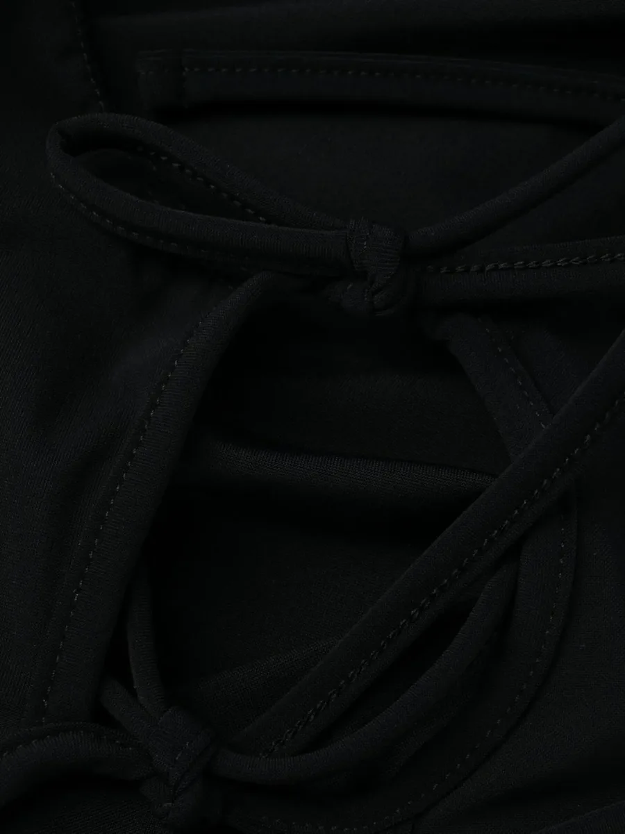 knot-detailing one-shoulder swimsuit 5