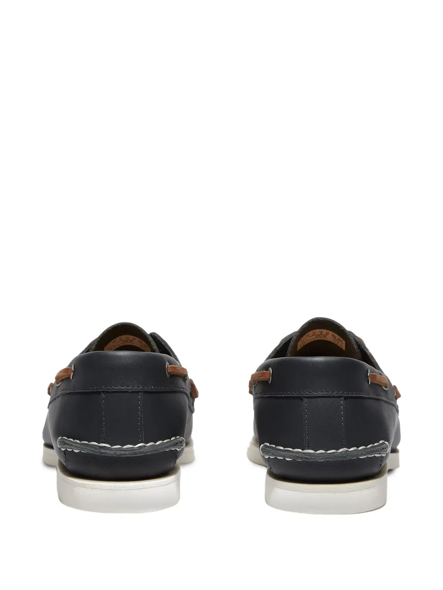 almond toe leather loafers 6