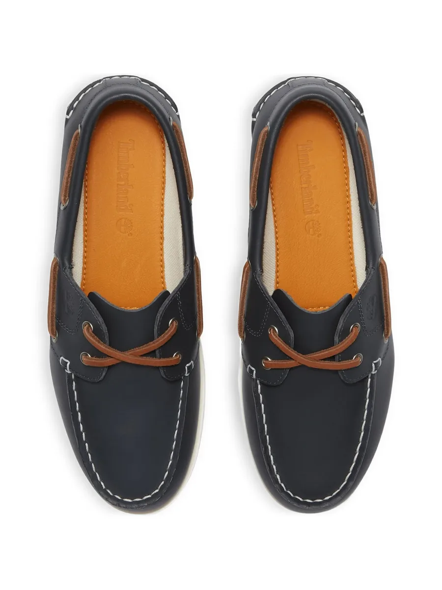 almond toe leather loafers 8