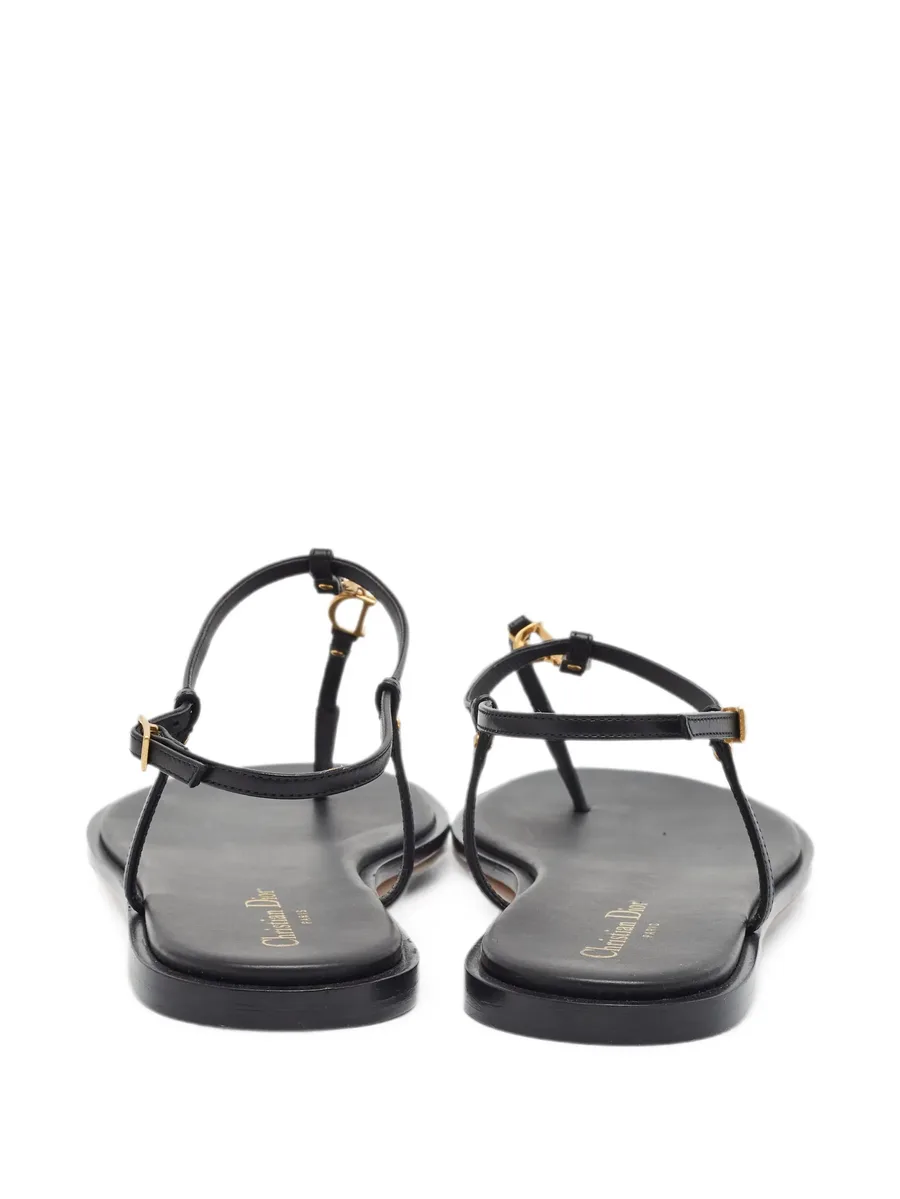 C'est ankle-strap thong ballet flats 2