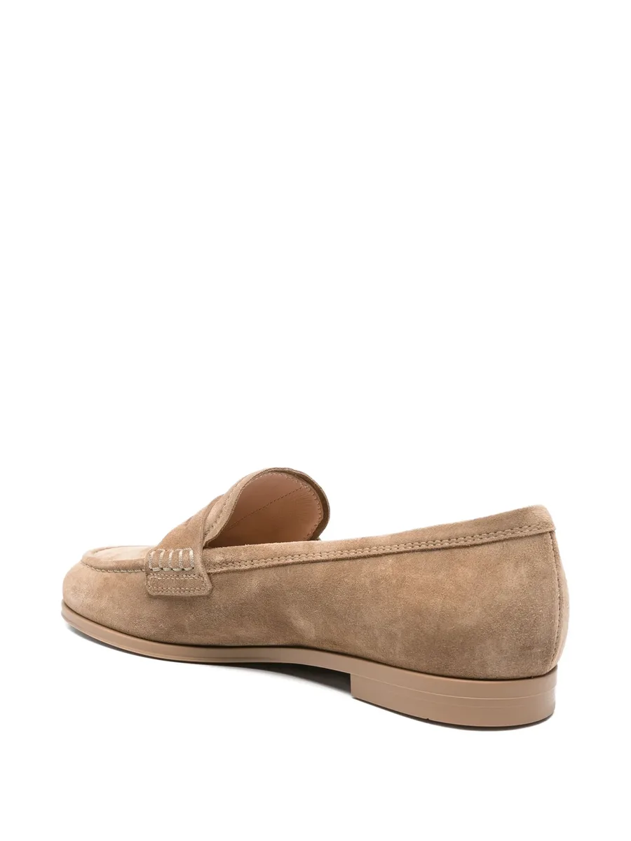 Georgie penny suede loafers 5