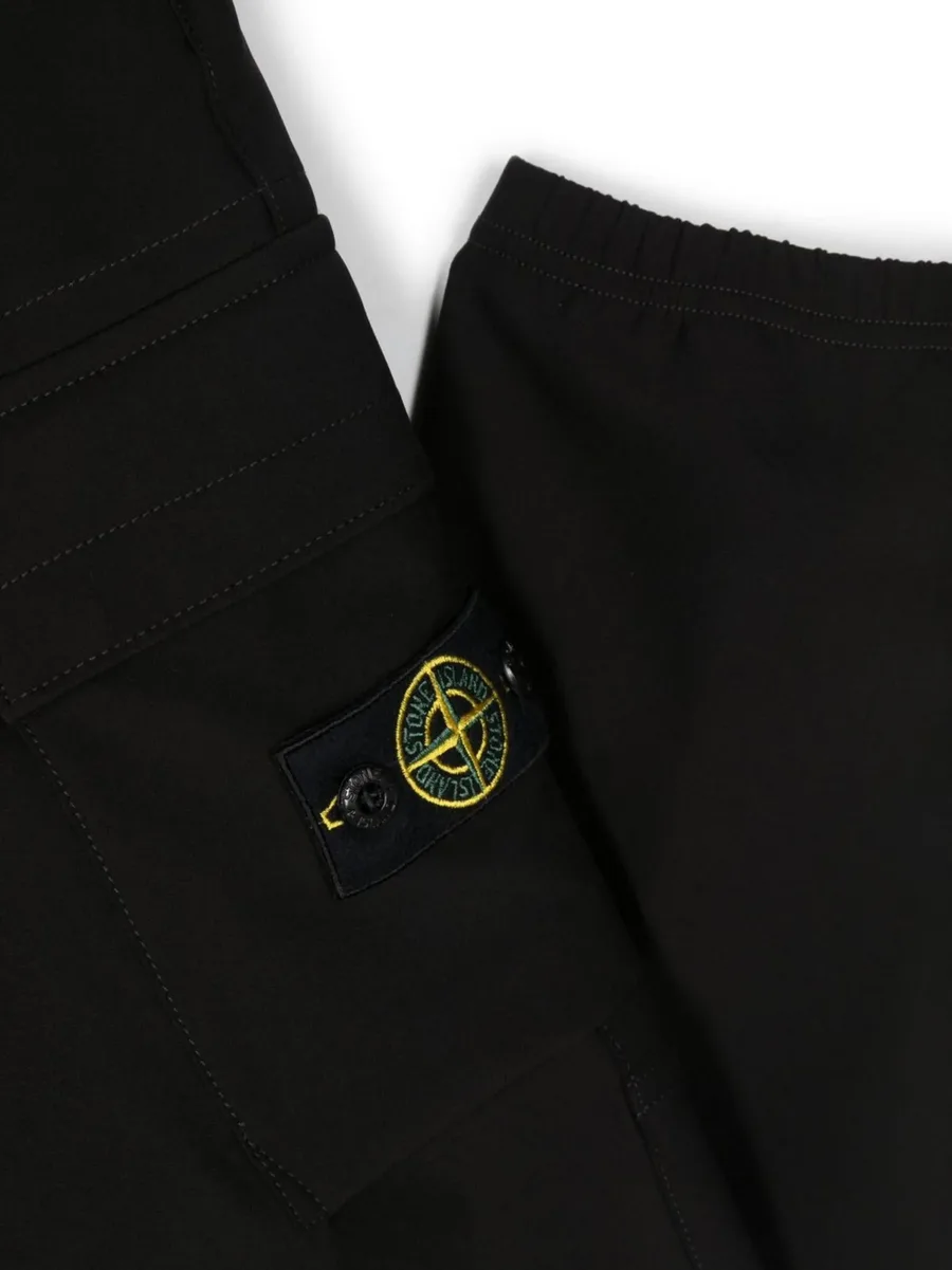 TEEN logo-patch cargo trousers 5