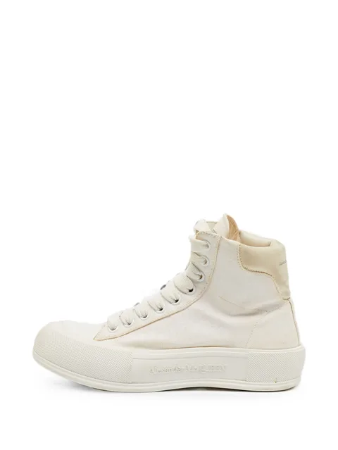 logo-print sneakers