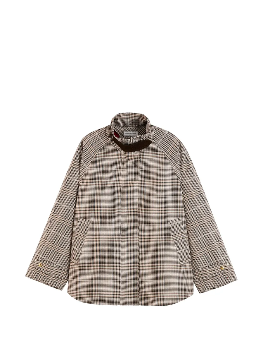 check-pattern storm-flap jacket 1