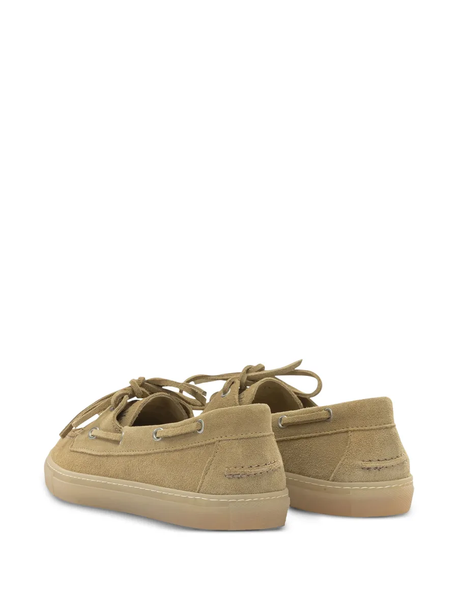 lace-up suede loafers 5