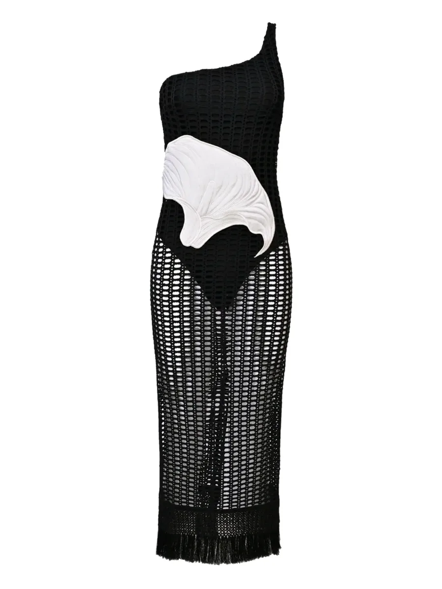 Selene one-shoulder dress 1