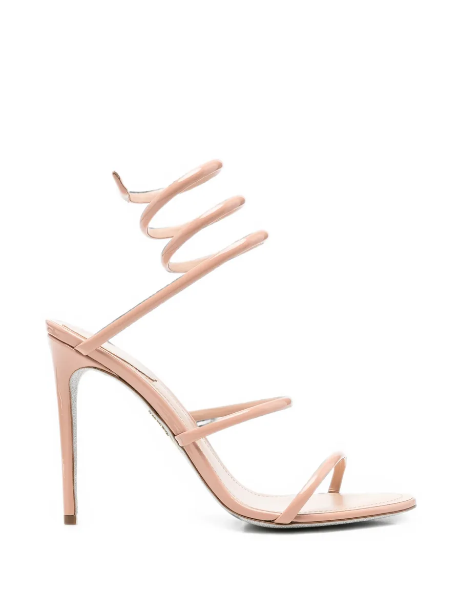 Cleo patent-leather sandals 1