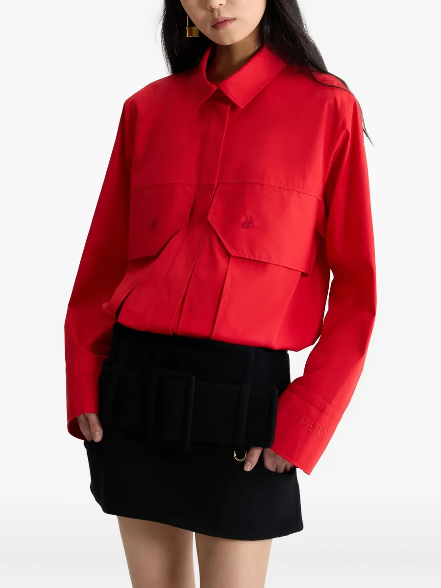 шерстяная юбка мини с поясом 8