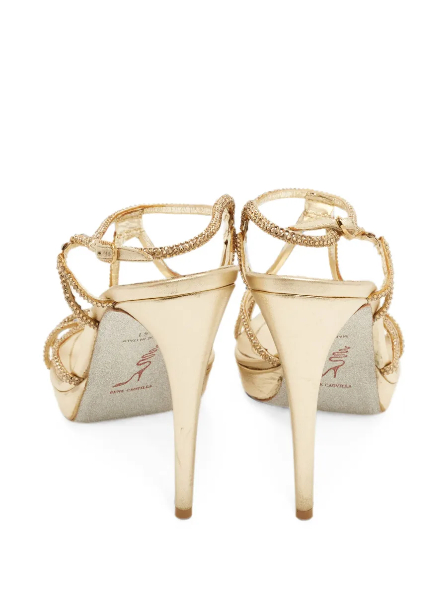 crystal-embellished heeled sandals 4