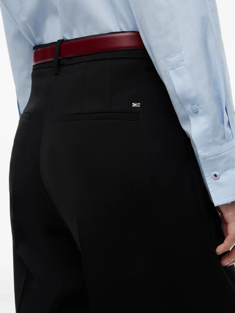 pleated wide-leg trousers 5