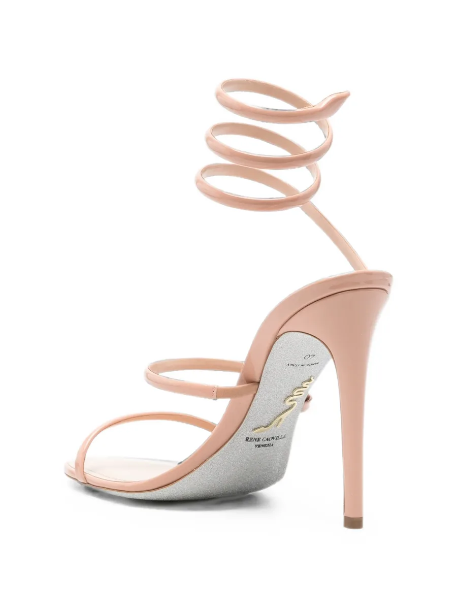 Cleo patent-leather sandals 3